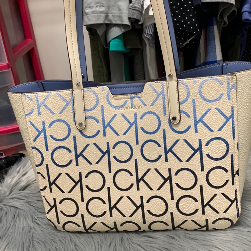 Calvin Klein faux leather bag